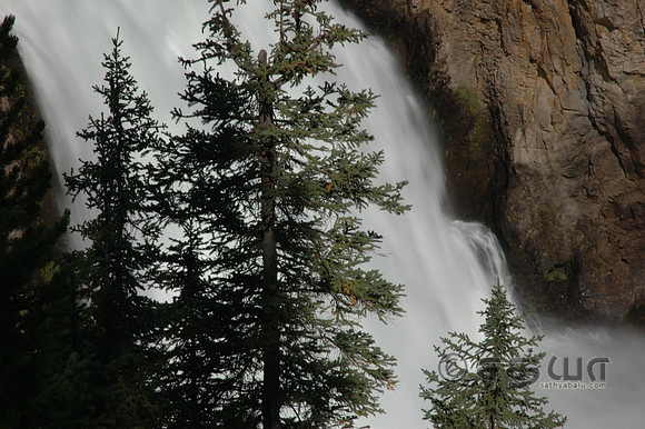 Scenery - Waterfalls @ Grand Canyon of Yellowstone - Upper Falls