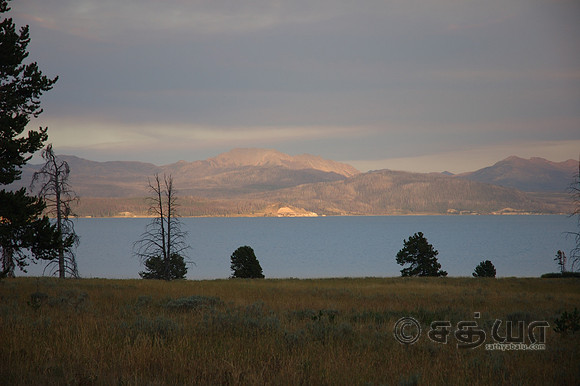 Scenery - Yellowstone Lake Landscape