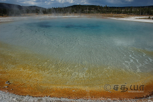 Black Sand Basin - Sunset Lake
