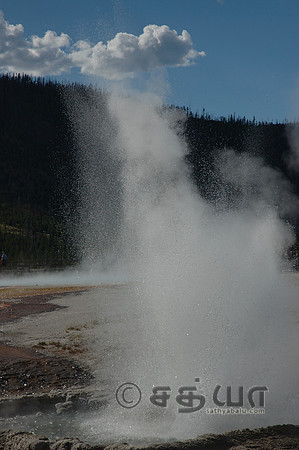 Black Sand Basin - Cliff Geyser