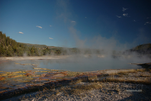 Midway Geyser Basin - Excelsior Geyser