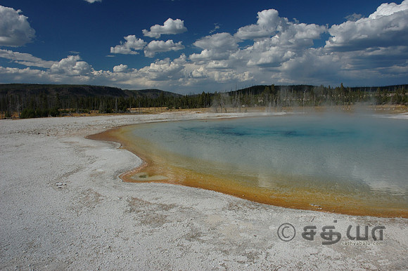 Black Sand Basin - Sunset Lake