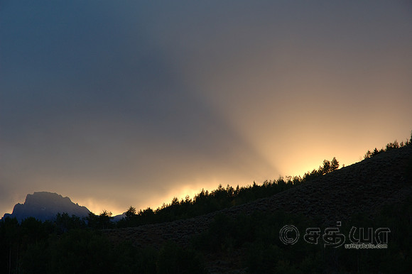 Scenery - Sunset @ Grand Teton