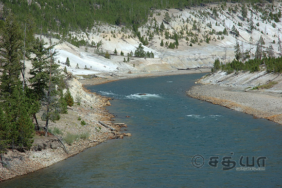 Scenery - Yellowstone River near Tower Falls