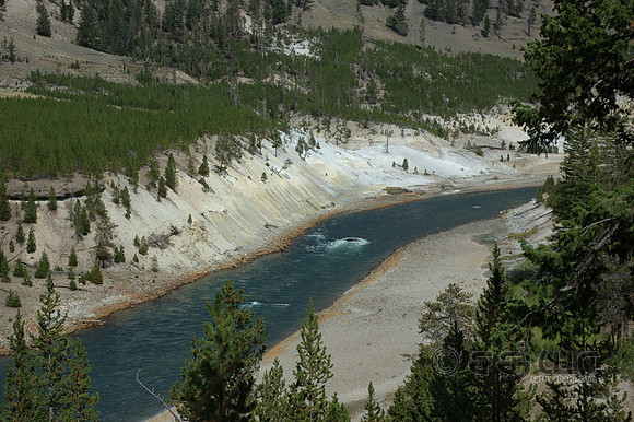 Scenery - Yellowstone River near Tower Falls