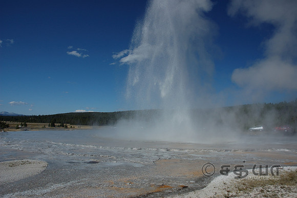 Great Fountain Geyser @ Firehole Lake Drive