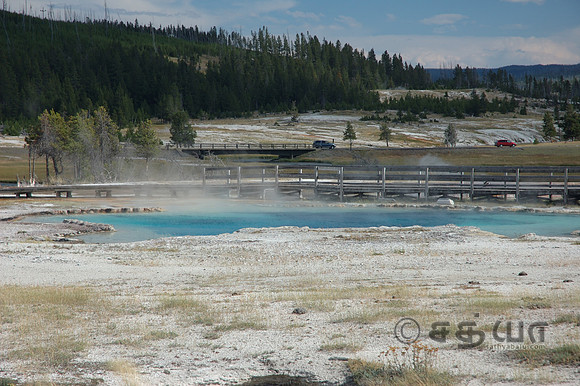 Biscuit Basin - Sapphire Pool