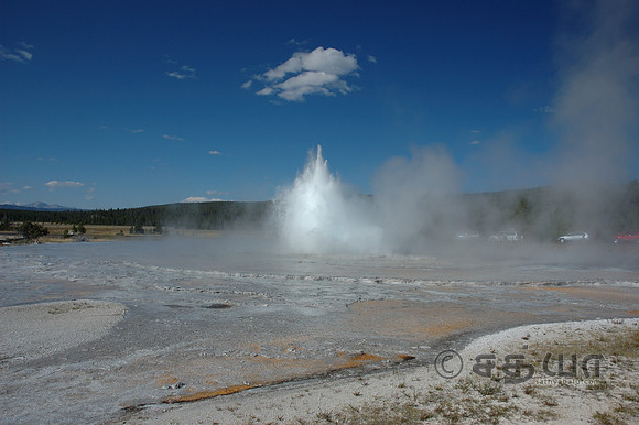 Great Fountain Geyser @ Firehole Lake Drive