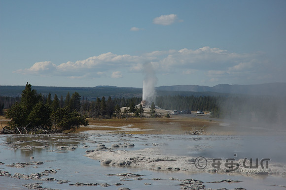White Dome @ Firehole Lake Drive