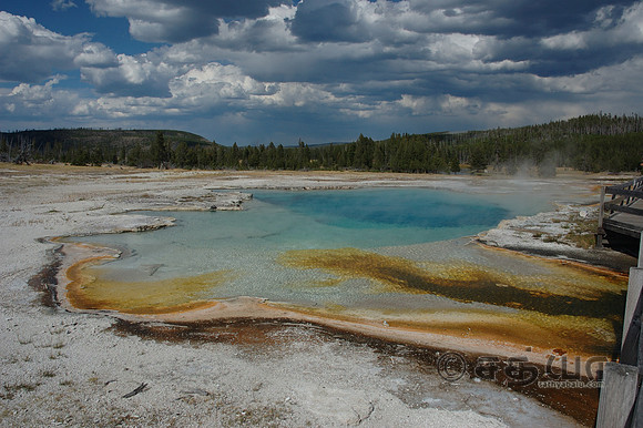 Biscuit Basin - Sapphire Pool