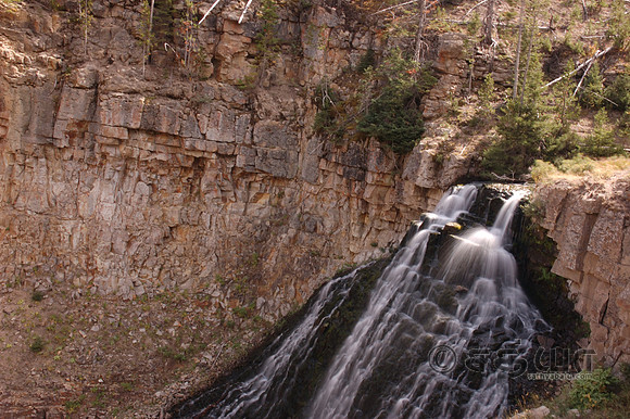 Scenery - Rustic Falls @ Golden Gate of Yellowstone