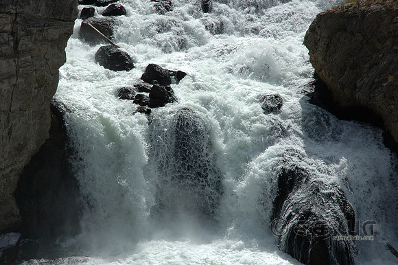 Scenery - Firehole Falls @ Yellowstone