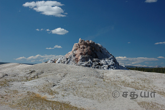 White Dome @ Firehole Lake Drive