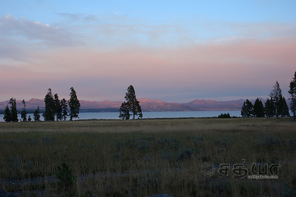 Scenery - Yellowstone Lake @ Sunset